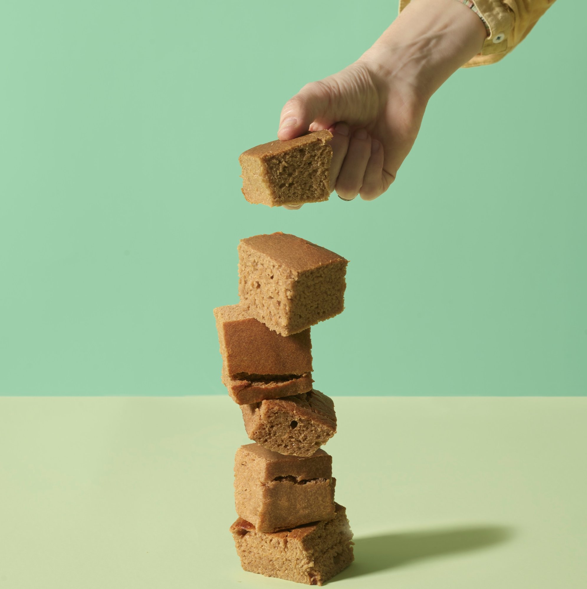 banana bread tower